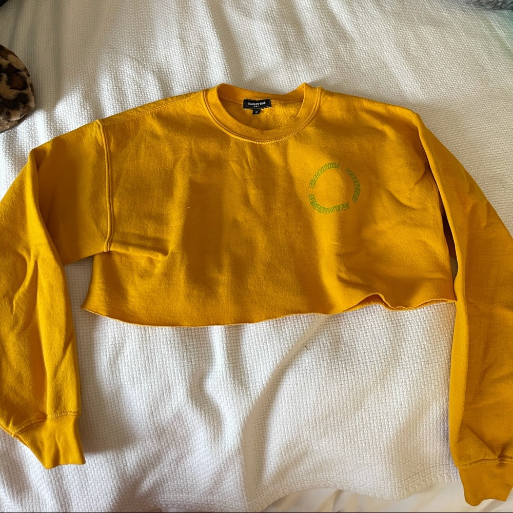 Shadow Hill cut off sweatshirt - Small